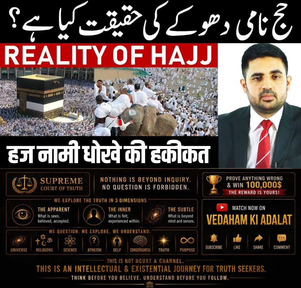 Reality of Hajj Muslim Pilgrimage / Hajj is a Fraud / حج نامی دھوکے کی حقیقت کیا ہے؟